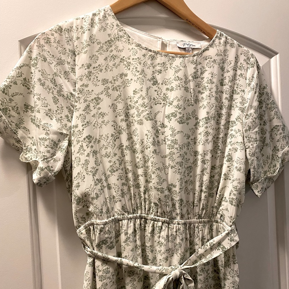 Maxi Ivy Print Dress